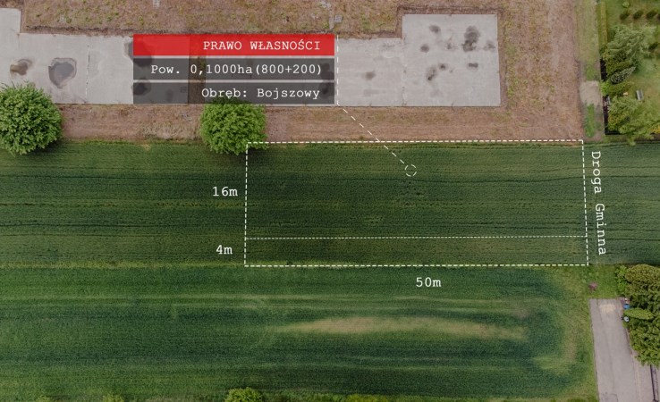 działka na sprzedaż - Bojszowy